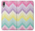 S3514 Arc en ciel Zigzag Etui Coque Housse pour Sony Xperia L3