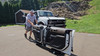 Ford Bronco® Aluminum 4-Door Folding Rolling Door Cart, Storage Door Rack Holder Stand by EZ4X4
