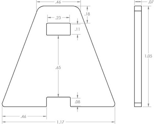 Zip Tie Tab Large, 10 Pack Zip Tie Tab Large, 10 Pack