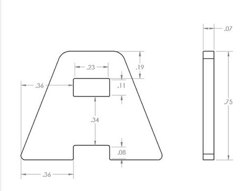 Zip Tie Tab Medium, 10 Pack Zip Tie Tab Medium, 10 Pack