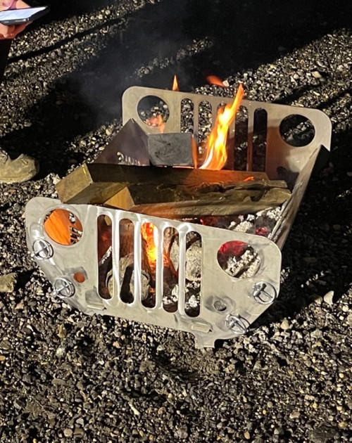 Jeep fire pit