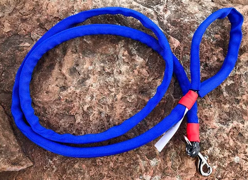 6FT-5/16" Winch Line Doggie Leash w/ Protective Cover & Swivel Snap