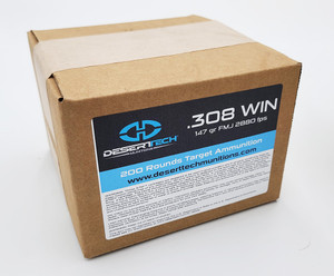 308 Target Ammunition, 200 RD