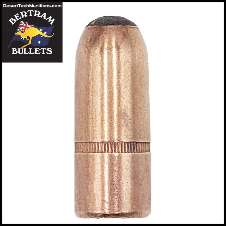 Bertram .458" 480gr Copper-Jacketed Round Nose Soft Point Bullet