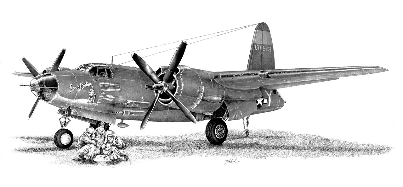 Mike Lynch's B-26 Marauder Fine Art Print | American Art Publishing