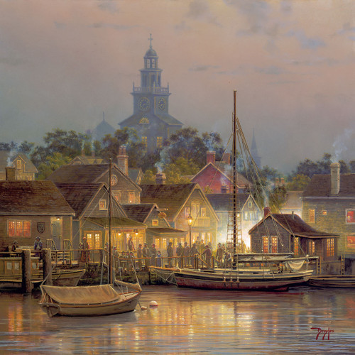 Gleam Of Nantucket by Clinton Broyles
