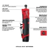 M12 FUEL™ 1/4" Straight Die Grinder Kit
