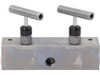AM21, Split Flow Hydraulic Manifold, 1 inlet, 2 outlet ports