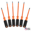 Klein Tools Screwdriver Set, 1000 Volt Insulated, 6-Piece