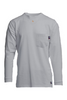 LAPCO FR Long Sleeve Pocket Tee with Logo (No Buttons) – S-4XL