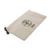 HD 16 oz. Canvas Tool Bag Zipper Pouch 12.5x7" w/customer logo