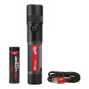 1100 Lumens LED USB Rechargeable Twist Focus Flashlight and 100 Lumens Aluminum Pen Light