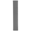 Heavy Duty Cabinet, 14 Gauge, 36 x 24 x 78, 4 Adjustable Shelves, Recessed Doors, Cast Iron Pad-lockable Handle, Gray