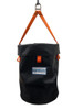 Black Ballistic Nylon Bottom Bucket Bag with Top (200lb)