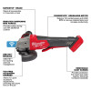 M18 FUEL 18V Brushless Cordless 4-1/2 in./5 in. Braking Grinder w/ Paddle Switch (Tool-Only)