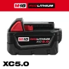 Battery, M18, Red Lithium 5.0