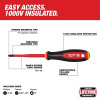 Milwaukee 1000V Insulated Slim Tip Screwdriver Set (6-Piece)