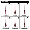 Milwaukee 1000V Insulated Slim Tip Screwdriver Set (6-Piece)