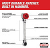 LINEMAN’S 5IN1 RATCHETING WRENCH