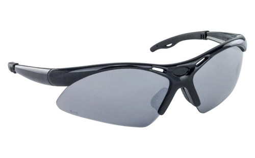 SAS Diamondbacks Safety Glasses - Black Frame - Smoke Lens - Polybag