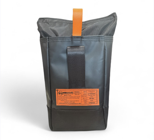 Lift Bag, 7x4x12, Personal, Hub Bag, w/ Velcro Top
