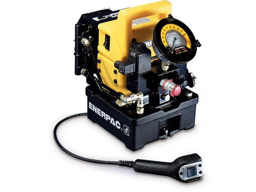 ENERPAC PMU10427 Two Speed, Portable Electric Torque Wrench Pump with Heat Exchanger