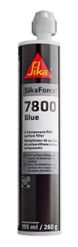 SIKAFORCE 800 Blue Filler (195 mL cartridge)/cold weather