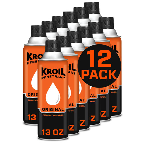 13 Oz. Kroil, Penetrating Oil Aerosol, Multipurpose, 12PK