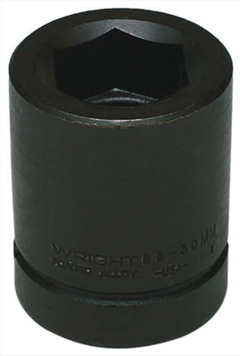 1" Drive 6 Point Standard Metric Impact Socket