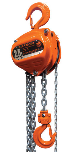 Super 100 Manual Chain Hoist w/Overload Protection