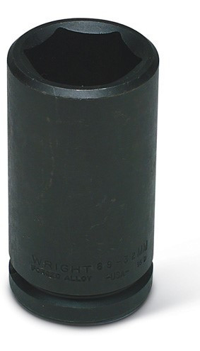 3/4" Drive 6 Point Deep Metric Impact Socket