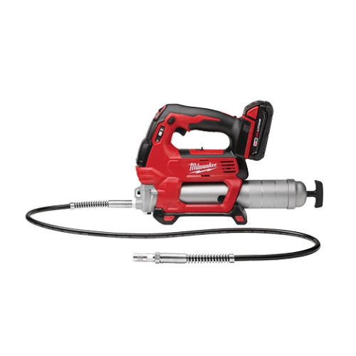M18 Lithium-Ion Cordless Grease Gun 2-Speed with (1) 1.5Ah Battery, Charger, Tool Bag