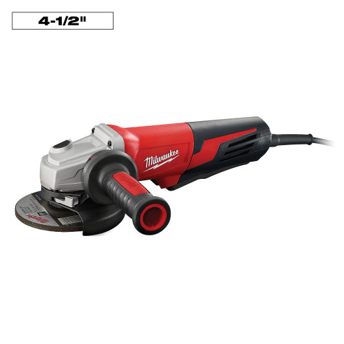 Milwaukee 13 Amp 5" Small Angle Grinder  Paddle, No-Lock 6117-31