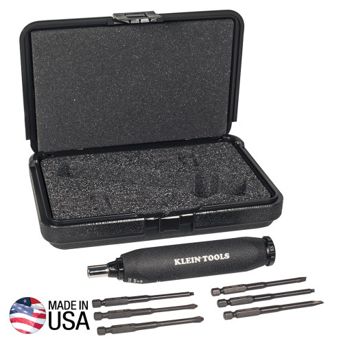 Klein Tools Torque Screwdriver Set (6- Piece) 57032