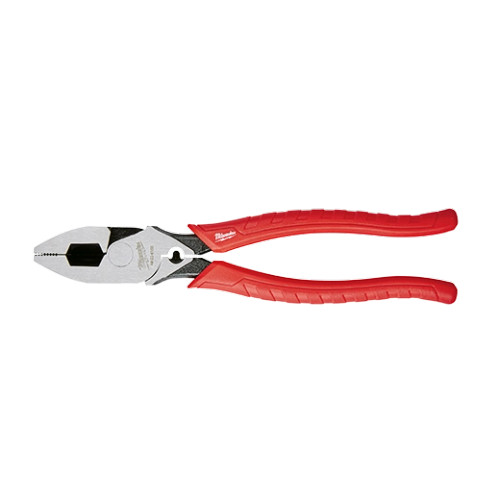 9" Comfort Grip High Leverage Lineman's Pliers with Crimper