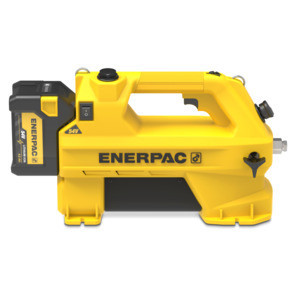 Cordless Hydraulic Pump, 3/2 Valve, 61 in3 Usable Oil, Batteries and Charger Included, 115V