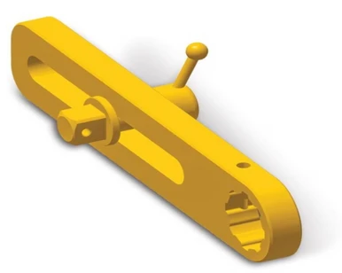 Sliding Reaction Arm for BTW and PTW Torque Wrenches