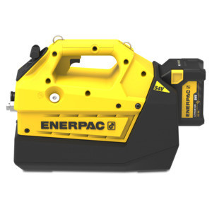 Cordless Hydraulic Pump, 3/2 Manual Valve, 241 in3 Usable Oil, Batteries and Charger Included, 115V