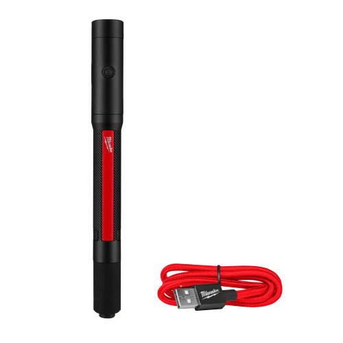 250 Lumens Internal Rechargeable Penlight with Laser