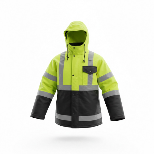 Class 3 Hi-Vis Polar Parka w/logo