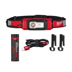 600 Lumens LED REDLITHIUM USB 360-Degree Visibility Hard Hat Headlamp