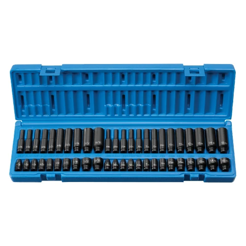1/4" Dr. Std. & Dp. Fract.& Metric Master Set