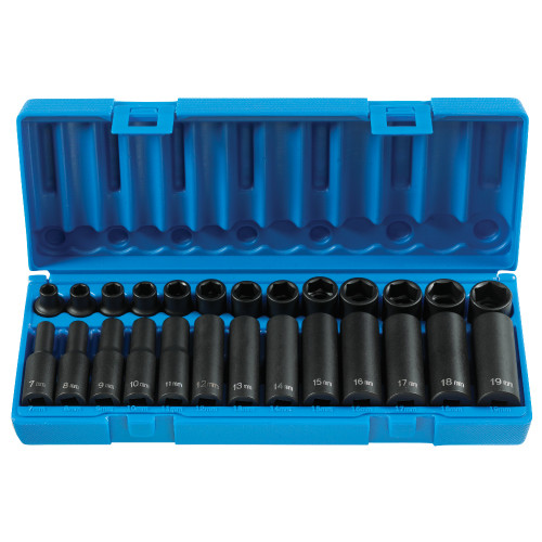 3/8" Dr. 26 pc. Std. & Deep Length Metric Master Set