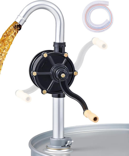 Fuel Transfer Manual Pump, Fits 15-55 Gallon Drums