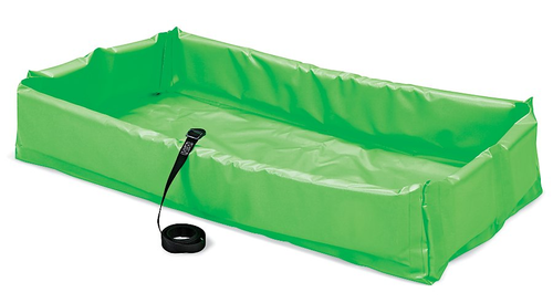 Folding Duck Pond Containment Berm, 74 Gallon Sump Capacity