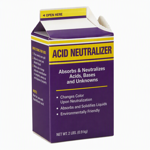 Acid Neutralizing Sorbent, Color-Changing, 2 lb Shaker