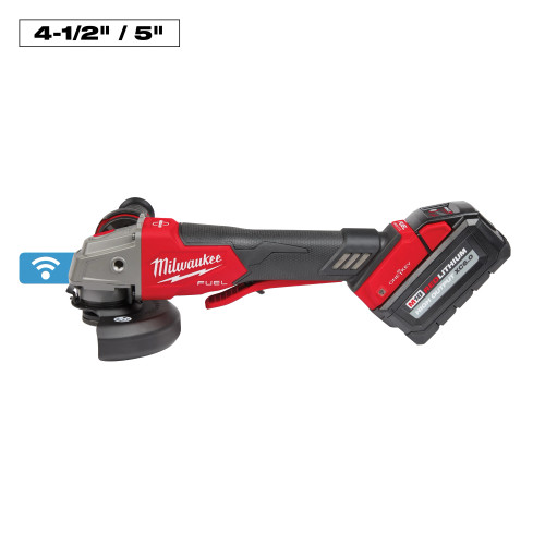 M18 Grinder with Quick Brake, Charger, 2-6ah Batteries