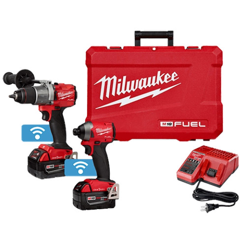 M18 18-Volt Lithium-Ion Compact Hammer Drill/Impact Combo Kit
