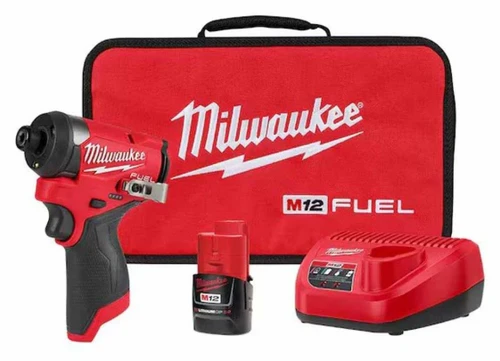 M12 1/4 in. Hex Impact Kit W 2.0Ah Battery
