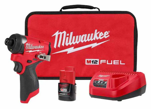 M12 1/4 in. Hex Impact Kit W 2.0Ah Battery